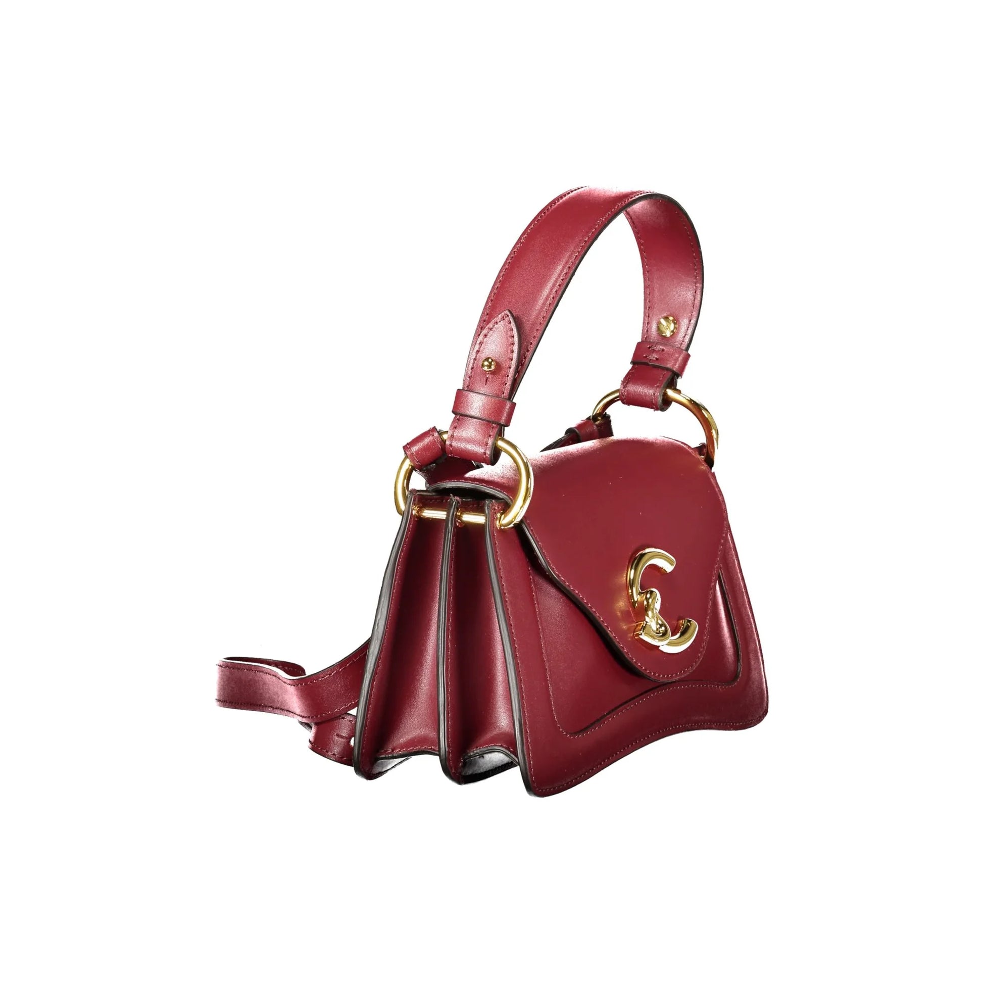 COCCINELLE Borsa Donna a Mano con Tracolla Rossa, In Vera Pelle, C‑Me Calf Mini Borse rosso - vista 3
