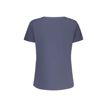 Freddy T-Shirt Maniche Corte Donna Blu Applicazione Strass - vista 2