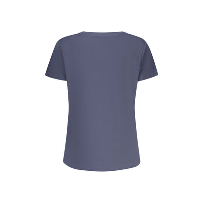 Freddy T-Shirt Maniche Corte Donna Blu Applicazione Strass - vista 2