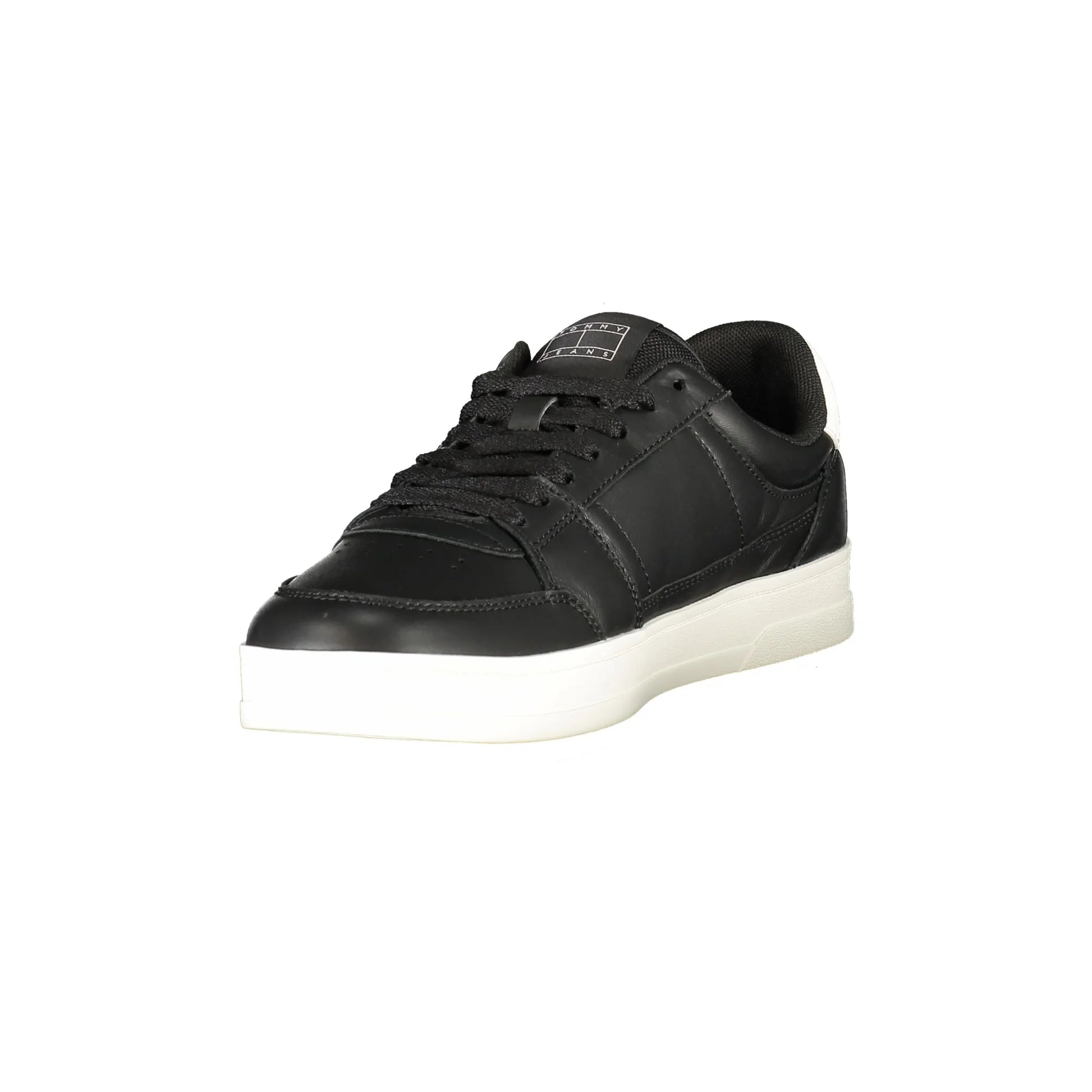 TOMMY HILFIGER Calzatura Sportiva Uomo Nera con Dettagli Bianchi Sneakers nero - vista 3