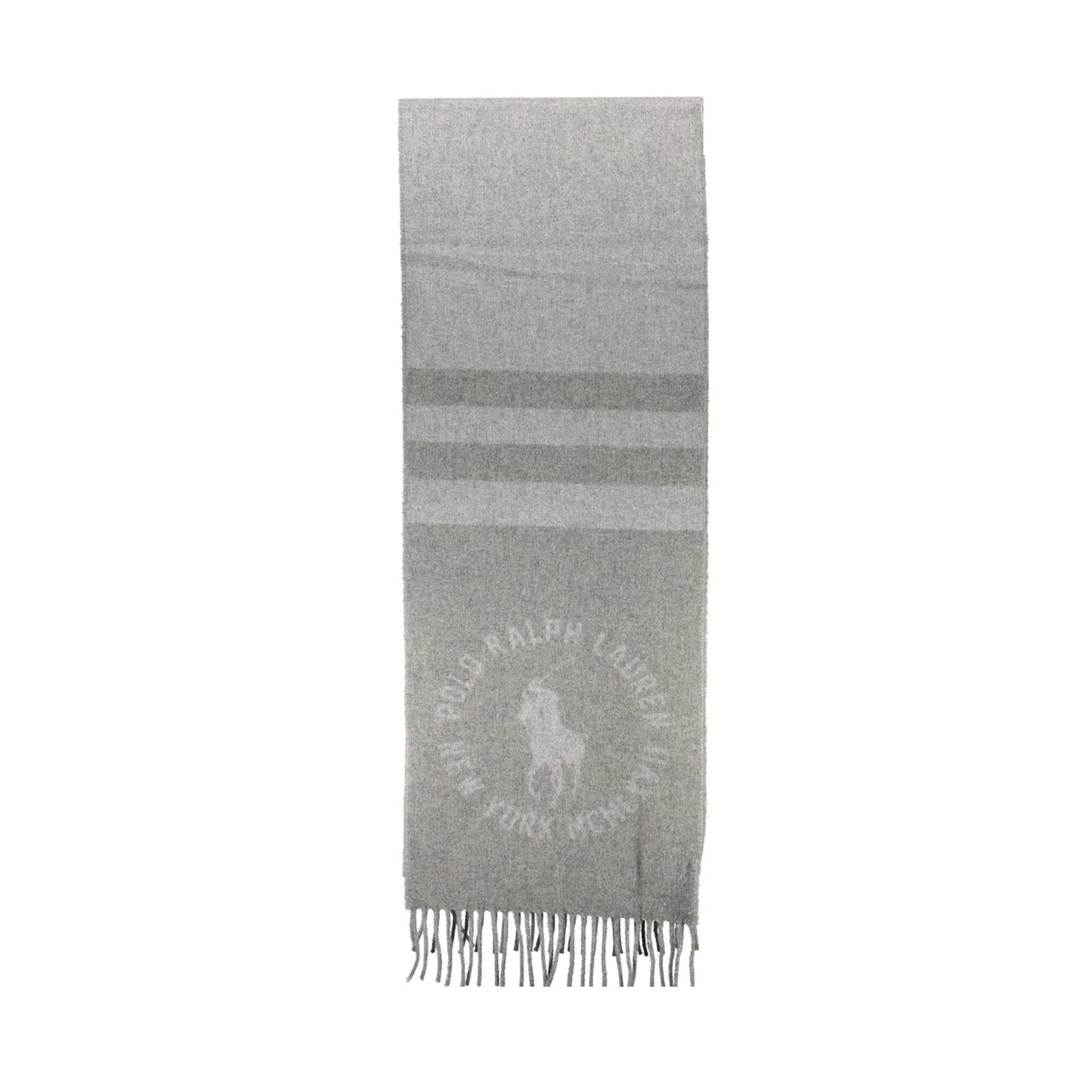 Ralph Lauren Sciarpa Uomo Grigia Logo Sciarpe grigio - vista 3