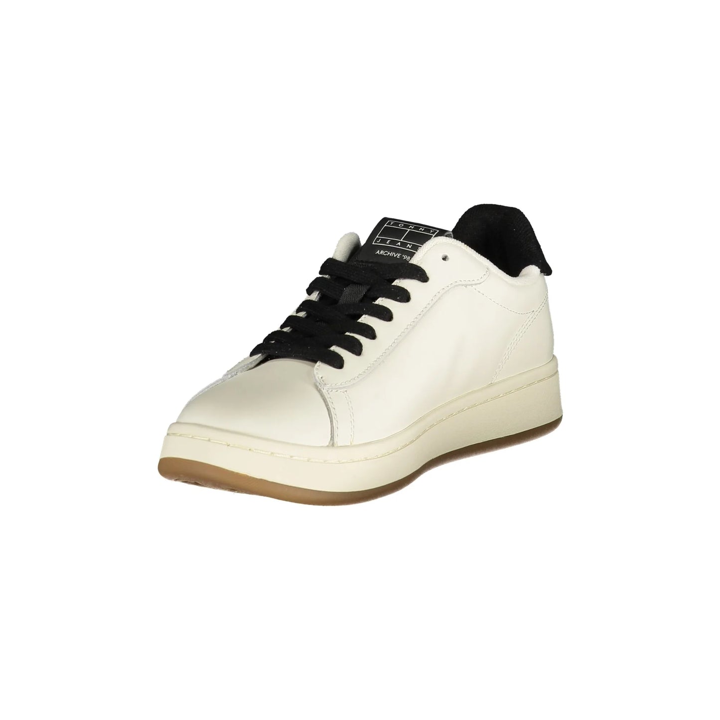 Tommy Hilfiger Sneakers Donna Bianche con Dettagli Neri nero - vista 3