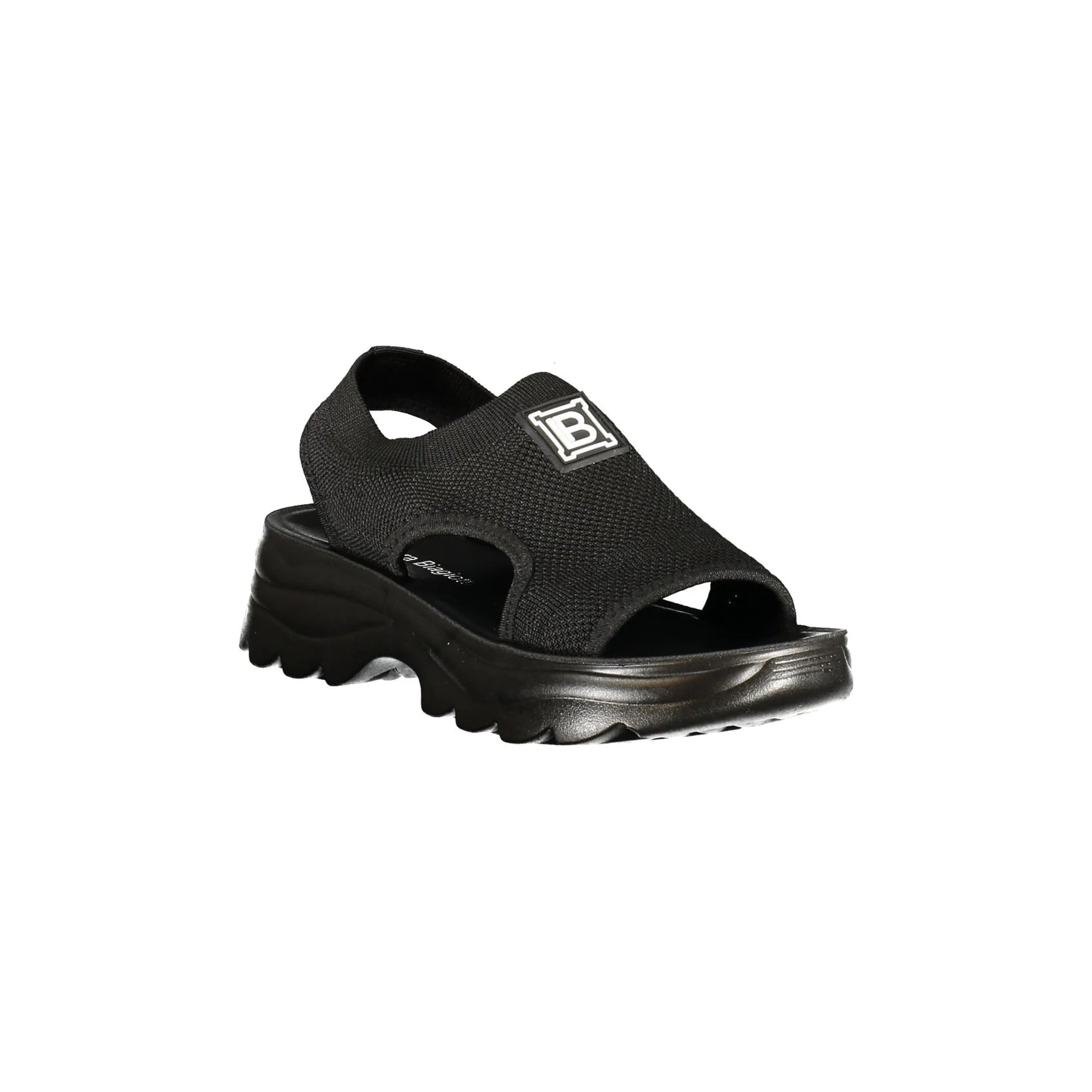 Laura Biagiotti Sandali Sandali Donna Nero Logo - vista 2