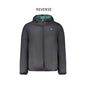 Norway 1963 Giubbotto Uomo Nero Cappuccio Reversibile Logo Giubbotti e Giacche - foto prodotto