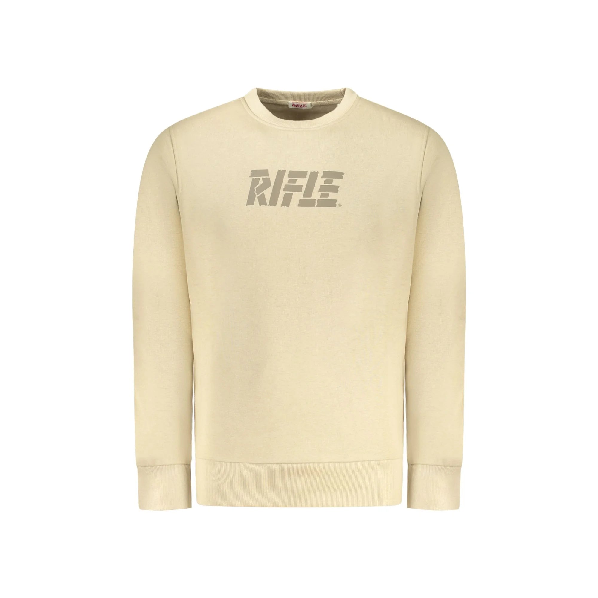 RIFLE FELPA SENZA ZIP UOMO BEIGE