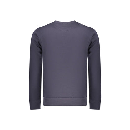 Coveri Moving Felpa Maniche Lunghe Uomo Blu Ricamo Felpe - vista 2