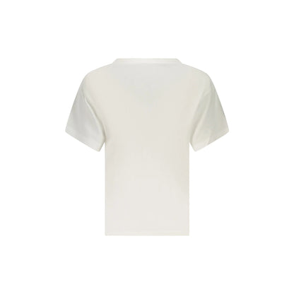 PEPE JEANS T-SHIRT MANICHE CORTE DONNA BIANCO