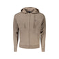 Norway 1963 Cardigan Uomo Marrone con Cappuccio e Zip Maglie - foto prodotto