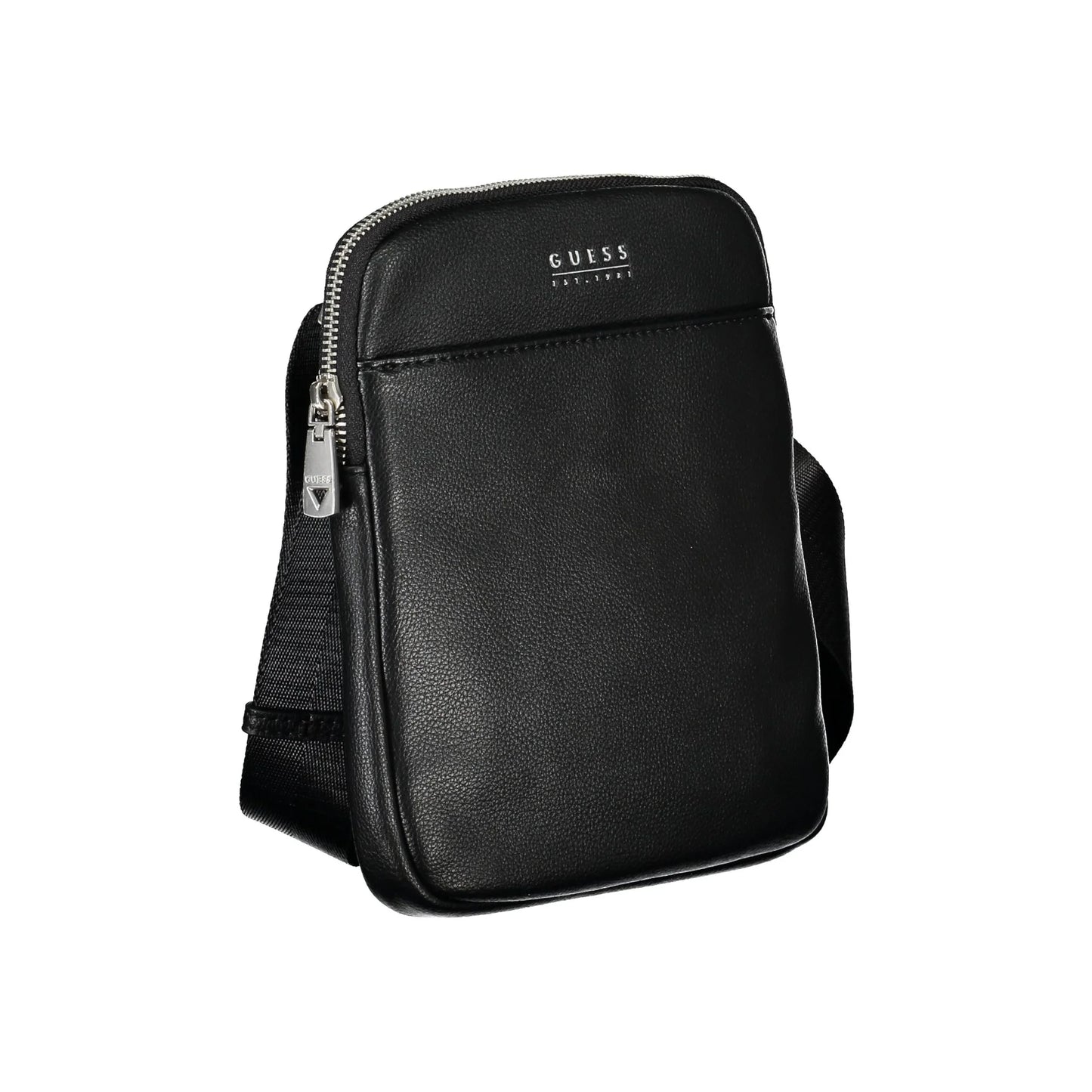 Guess Jeans Borsa a Tracolla Uomo Nera Logo Borse nero - vista 2