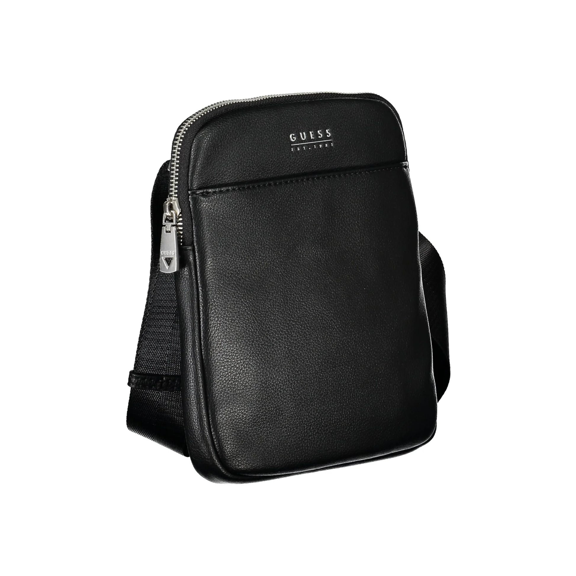 Guess Jeans Borsa a Tracolla Uomo Nera Logo Borse nero - vista 2