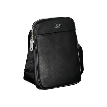 Guess Jeans Borsa a Tracolla Uomo Nera Logo Borse nero - vista 2