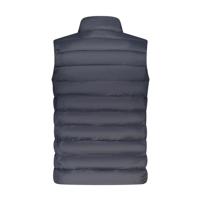 U.S. Grand Smanicato Uomo Blu 100 Gr Leggero Zip Logo Giubbotti e Giacche - vista 2