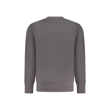 Calvin Klein Felpa Maniche Lunghe Uomo Nera Logo Felpe nero - vista 2