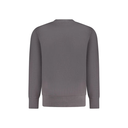 Calvin Klein Felpa Maniche Lunghe Uomo Nera Logo Felpe nero - vista 2