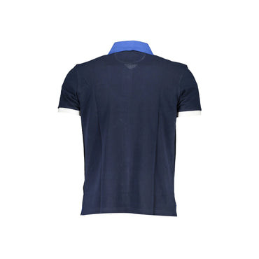 La Martina Polo Maniche Corte Uomo Blu Ricamo - vista 2
