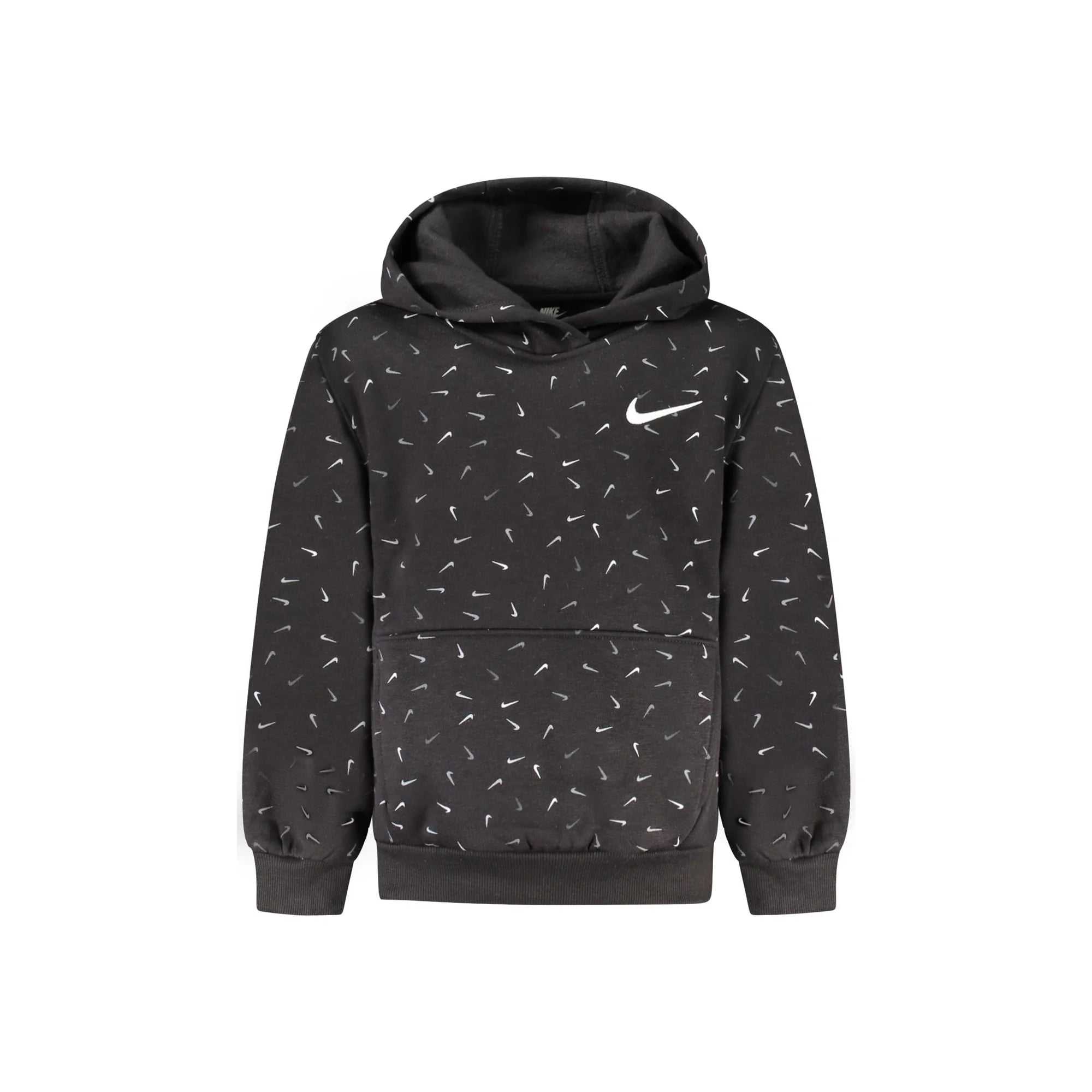 NIKE FELPA SENZA ZIP BAMBINA NERO