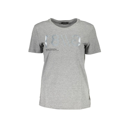 Guess Jeans T-Shirt Maniche Corte Donna Grigia Stampa Logo Grigio - foto prodotto