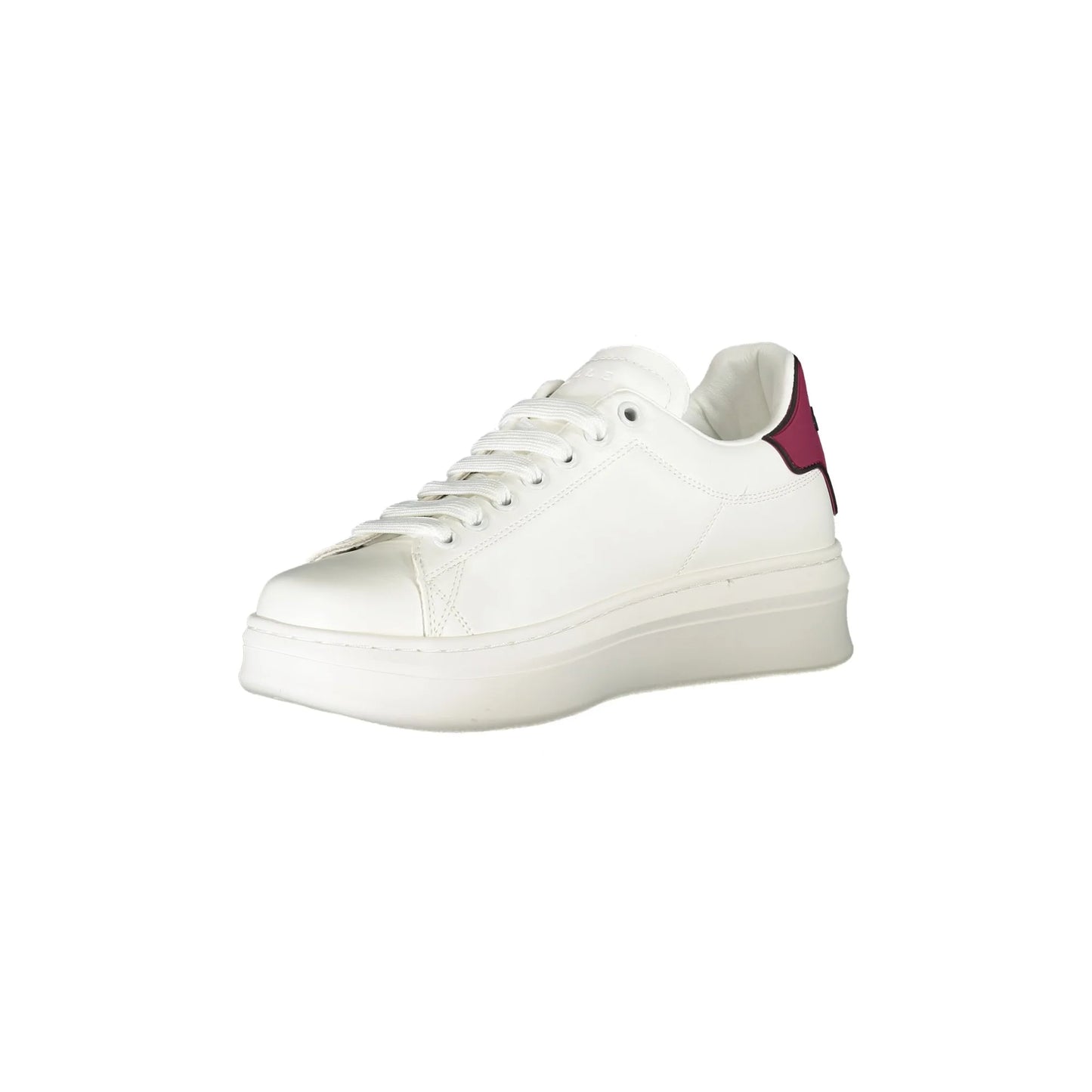 GAELLE PARIS Scarpe Sneakers Donna Rosse con Dettagli a Contrasto rosso - vista 3