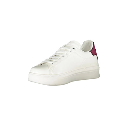 GAELLE PARIS Scarpe Sneakers Donna Rosse con Dettagli a Contrasto rosso - vista 3