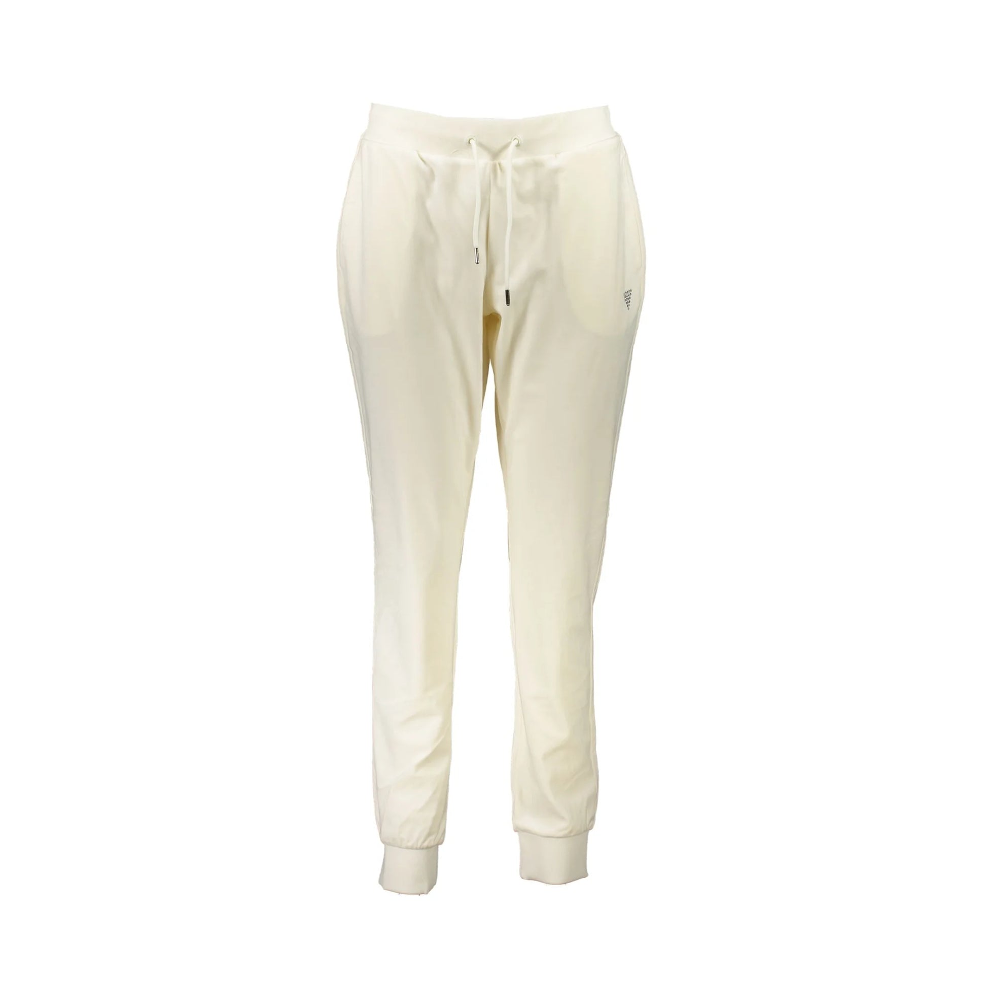 Guess Jeans Pantaloni Donna Bianco Applicazione Strass - foto prodotto