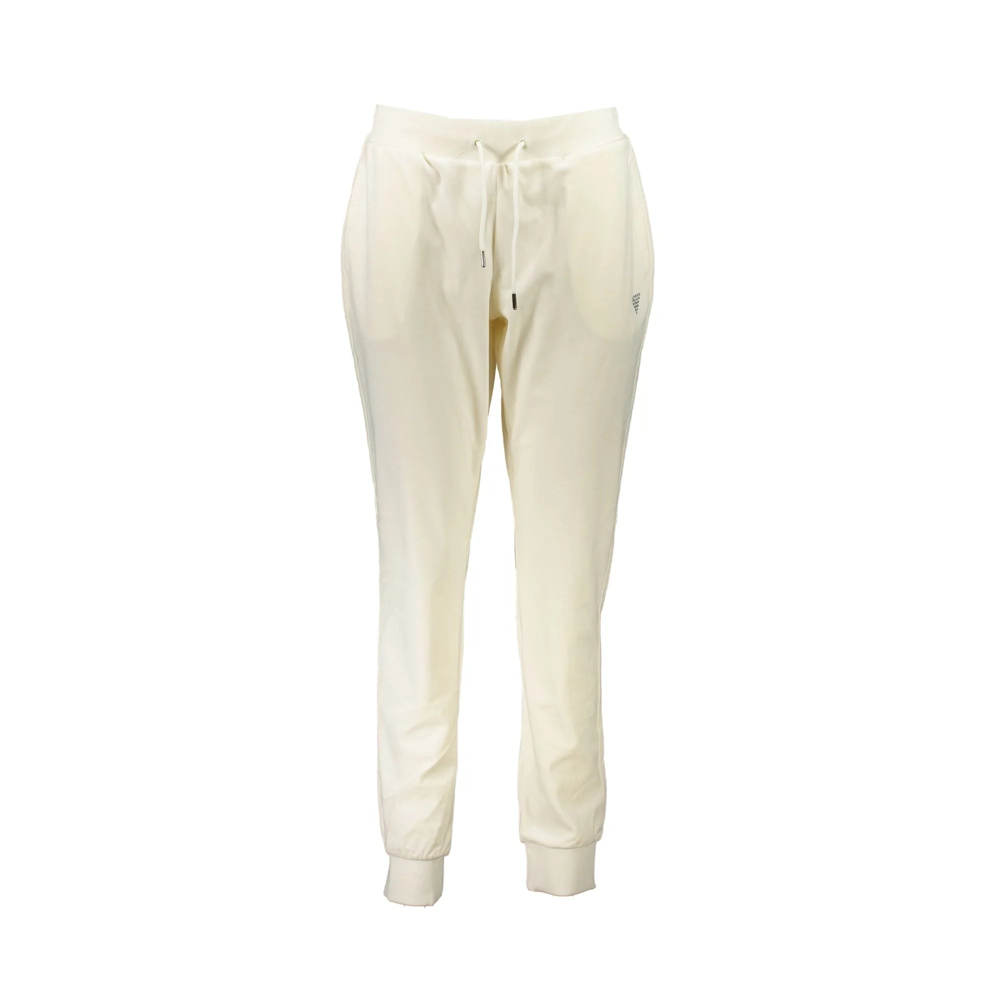 Guess Jeans Pantaloni Donna Bianco Applicazione Strass - foto prodotto