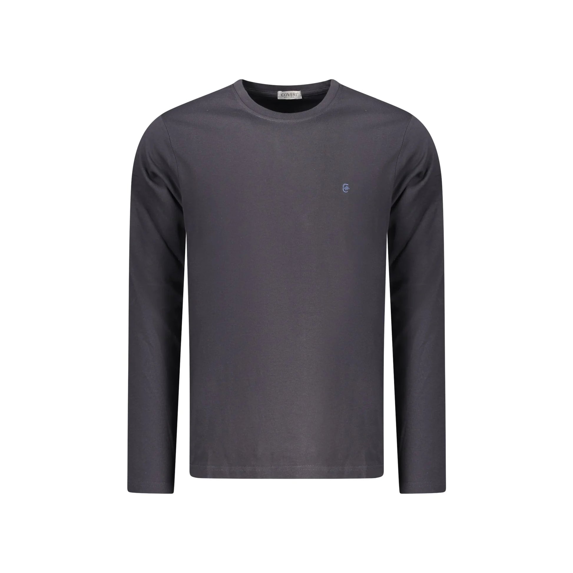 Coveri Moving T-Shirt Maniche Lunghe Uomo Blu Ricamo - foto prodotto