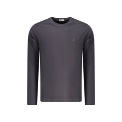 Coveri Moving T-Shirt Maniche Lunghe Uomo Blu Ricamo