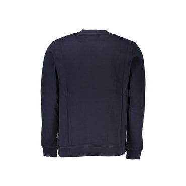 Napapijri Felpa Uomo Blu Girocollo con Logo Felpe - vista 2