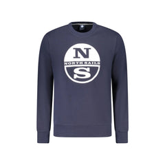 North Sails Sweatshirt Herren Blau Rundhals mit Logo