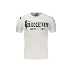 Boxeur Des Rues T-Shirt Maniche Corte Uomo Bianca Stampa Logo