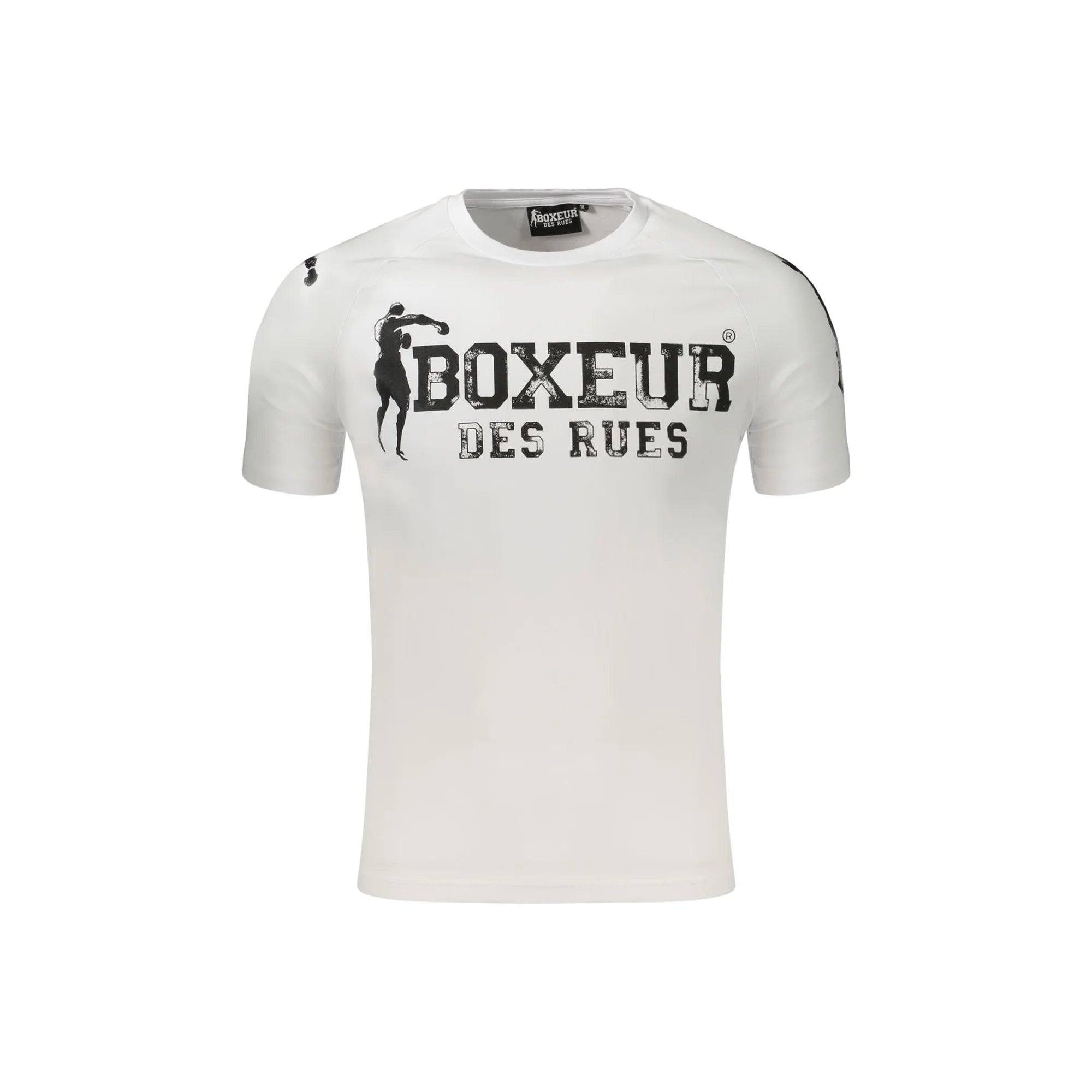 BOXEUR DES RUES T-SHIRT MANICHE CORTE UOMO BIANCO