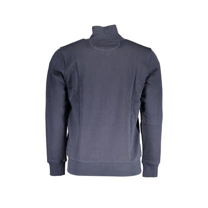 La Martina Felpa Maniche Lunghe Uomo Blu Zip Felpe - vista 2