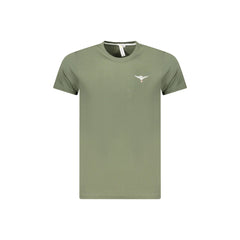 Accademia Militare T-Shirt Maniche Corte Uomo Verde Stampa