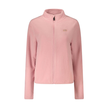 Norway 1963 Felpa Donna Rosa con Zip Pile Applicazione Logo Felpe - foto prodotto