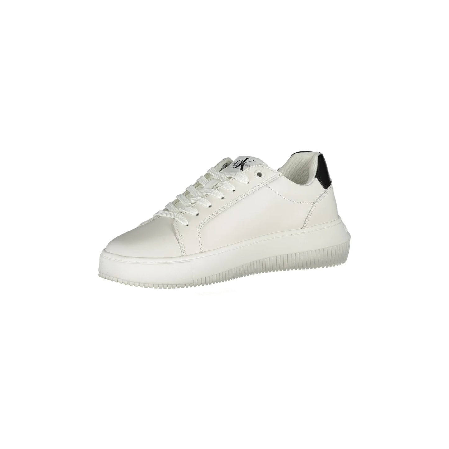 CALVIN KLEIN Calzatura Sportiva Donna Bianca con Dettagli a Contrasto Sneakers bianco - vista 3