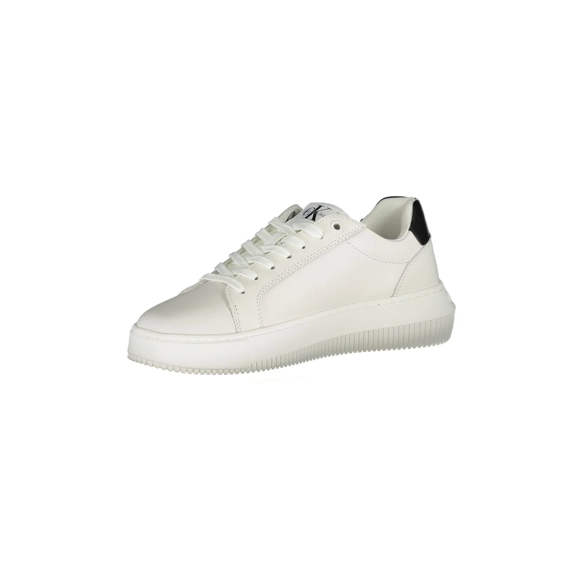 CALVIN KLEIN Calzatura Sportiva Donna Bianca con Dettagli a Contrasto Sneakers bianco - vista 3