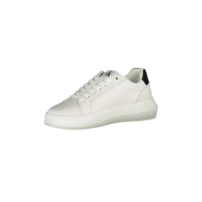 CALVIN KLEIN Calzatura Sportiva Donna Bianca con Dettagli a Contrasto Sneakers bianco - vista 3