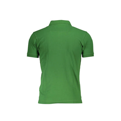 La Martina Polo Maniche Corte Uomo Verde Ricamo - vista 2