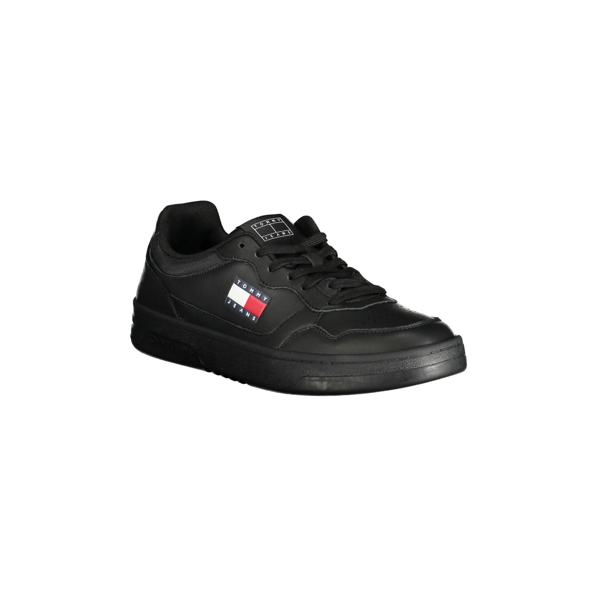 TOMMY HILFIGER Scarpe Sneakers Uomo Nere con Logo e Plantare Removibile nero - vista 2