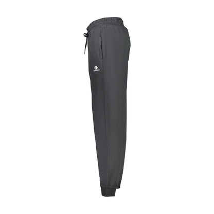 CONVERSE PANTALONE TUTA LUNGO UOMO NERO