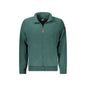 Norway 1963 Felpa Uomo Verde Zip Pile Tasche Ricamo Logo Felpe - foto prodotto