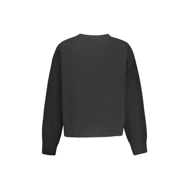 Pepe Jeans Felpa Maniche Lunghe Donna Nera Ricamo Felpe nero - vista 2