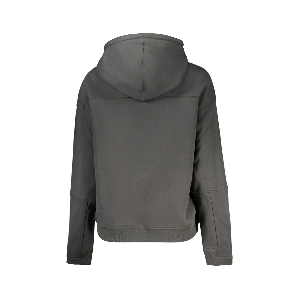 K-WAY FELPA SENZA ZIP UOMO NERO