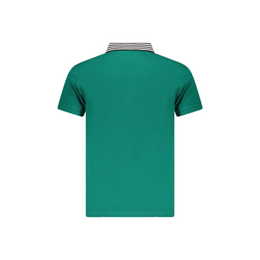 Cavalli Class Polo Maniche Corte Uomo Verde Stampa - vista 2