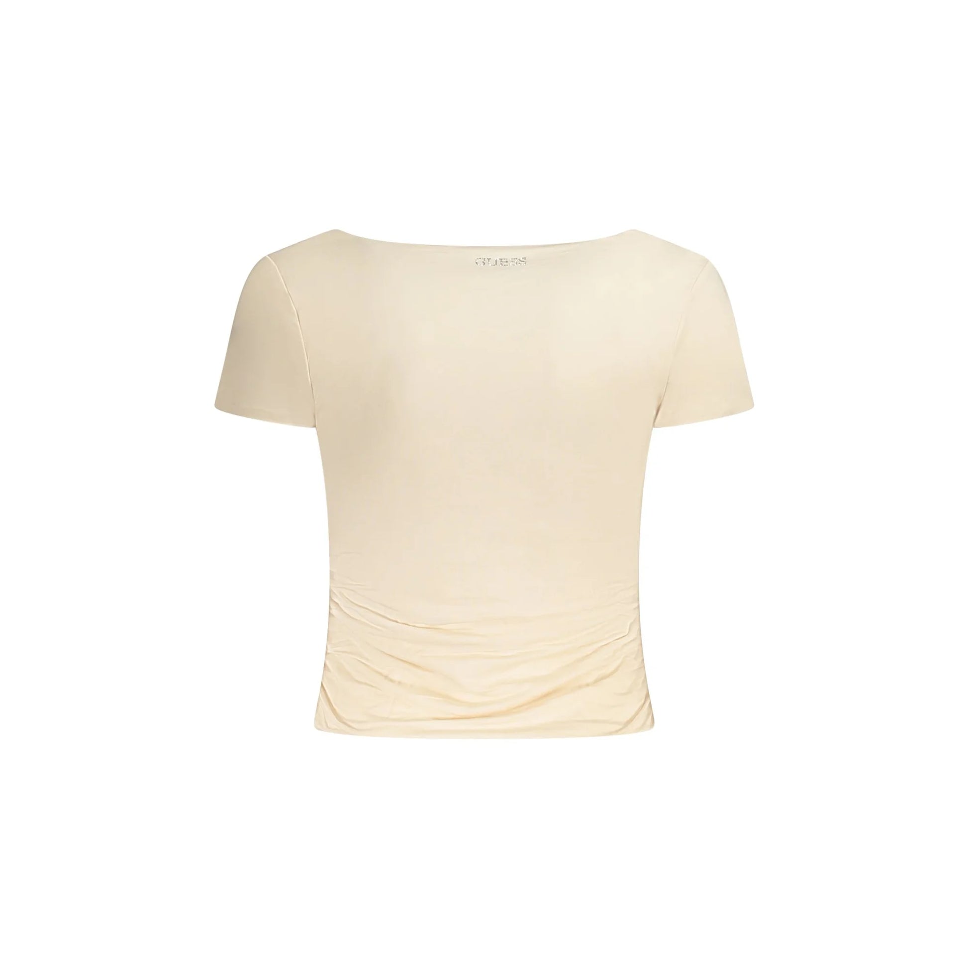 Guess Jeans T-Shirt Maniche Corte Donna Rosa Logo - vista 2