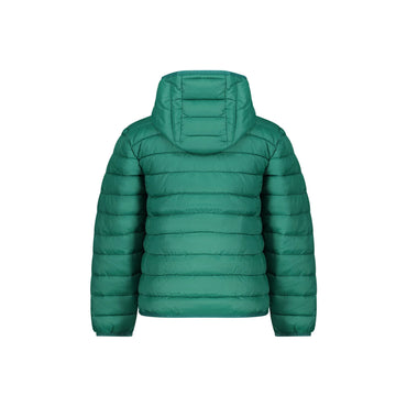 North Sails Giubbotto Bambino Verde con Cappuccio Water Resistant Logo Giubbotti e Giacche unisex - vista 2