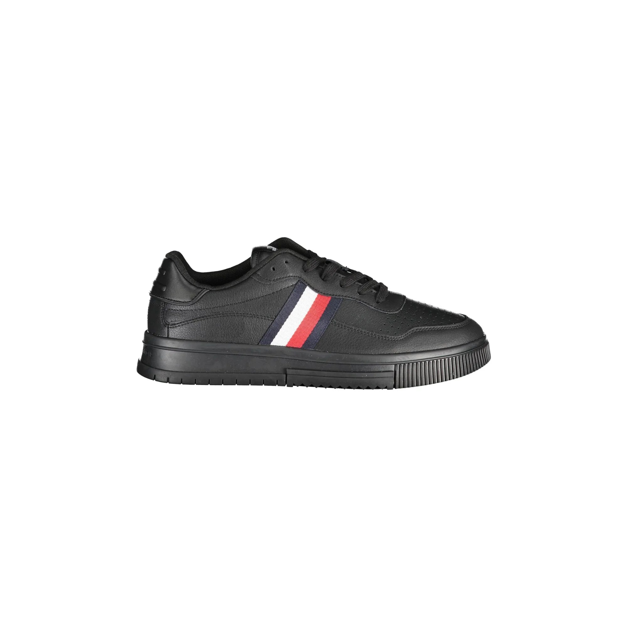 Tommy Hilfiger Sneakers Uomo Nere Ricamo Nero - foto prodotto