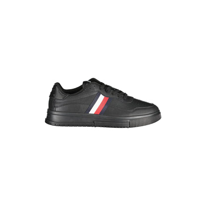 Tommy Hilfiger Sneakers Uomo Nere Ricamo Nero - foto prodotto