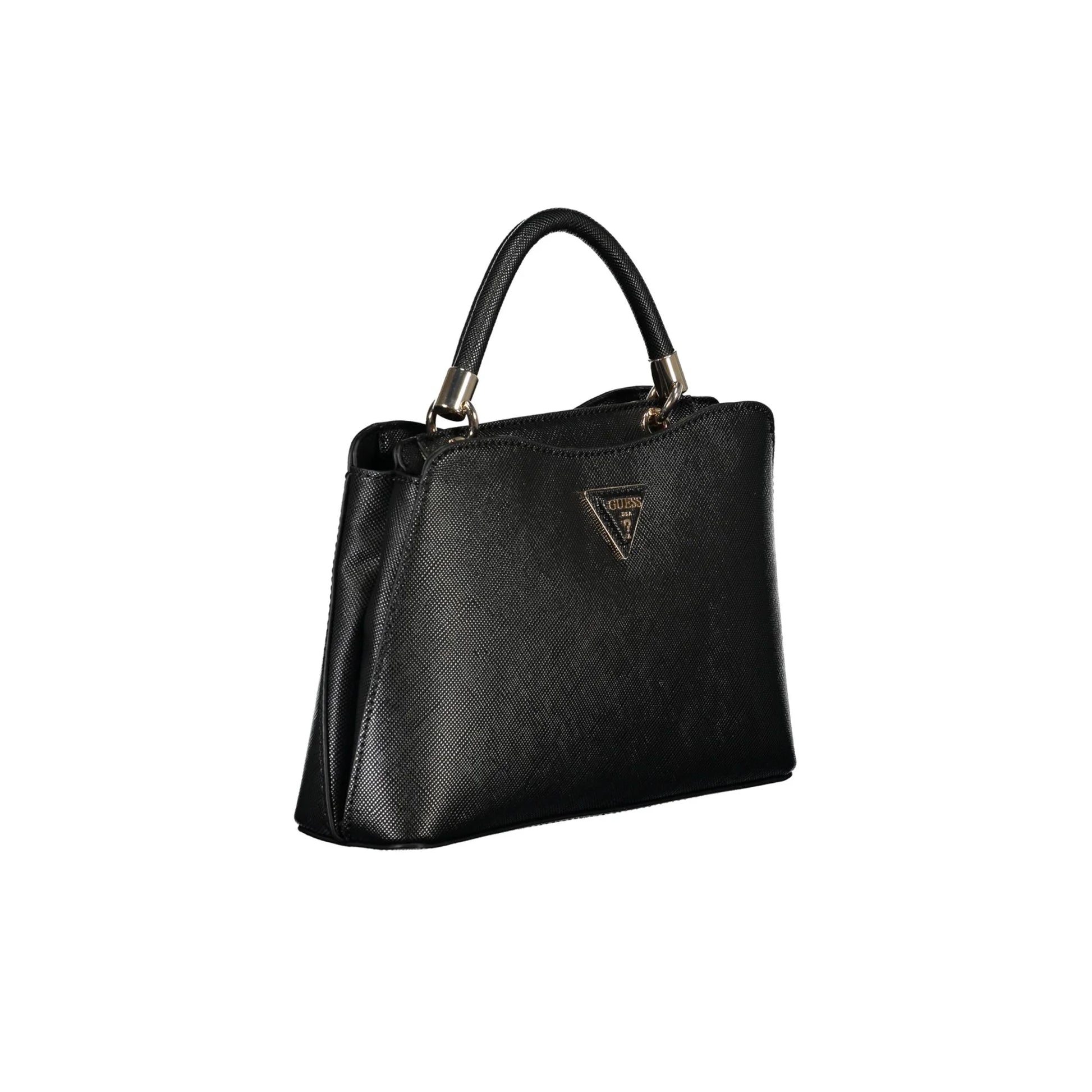 GUESS JEANS Borsa Donna Gizele Nera a Mano con Tracolla Removibile Borse nero - vista 3