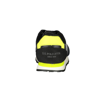 U.S. POLO ASSN.Scarpe Sneakers Bambino Nere con Dettagli a Contrasto nero - vista 2